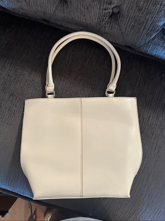 Wilsons Leather Handbags - Wilsons Leather Cream Leather Tote